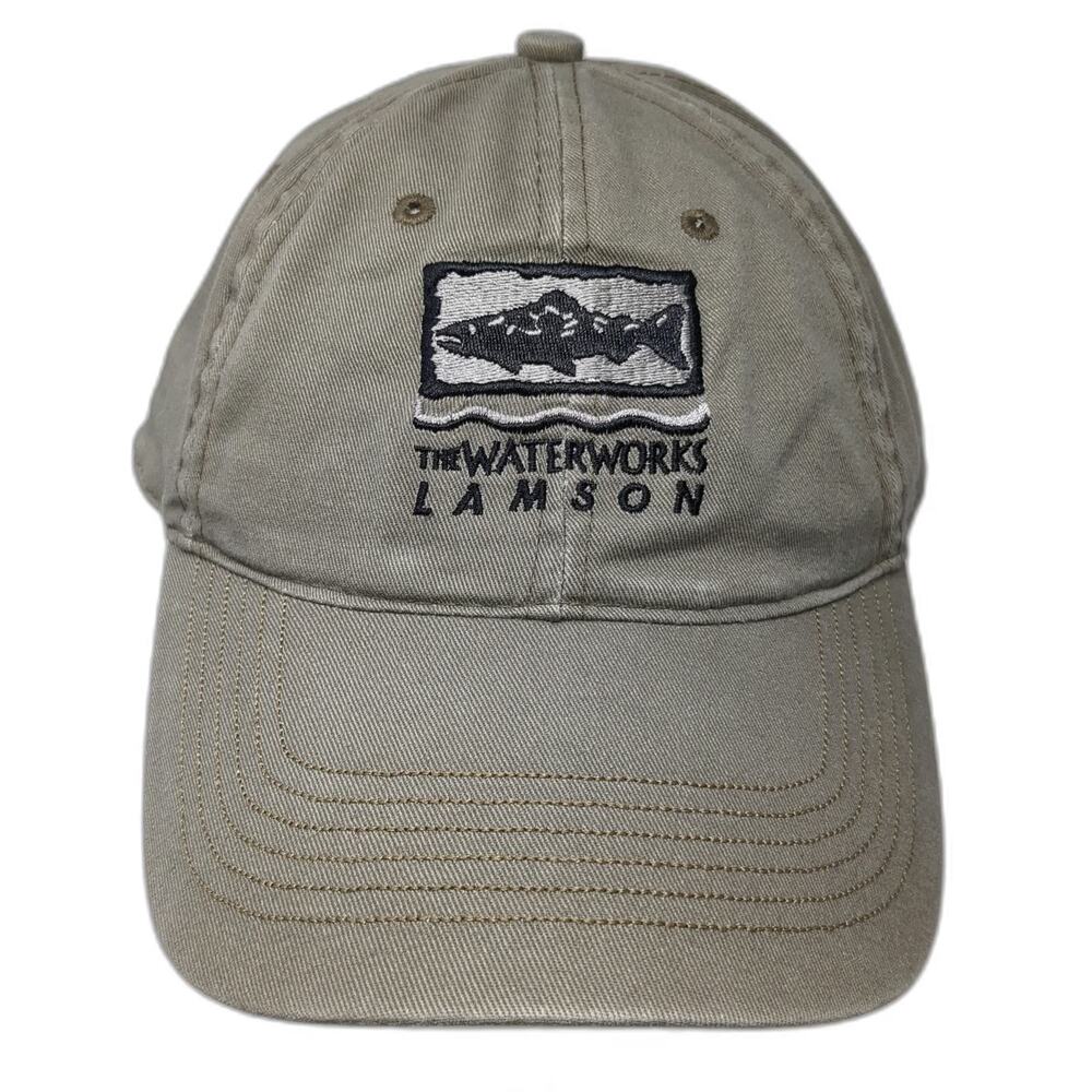 Ouray Baseball Cap Brown OS Waterworks Lamson Fish Fly Fishing Strapback Hat